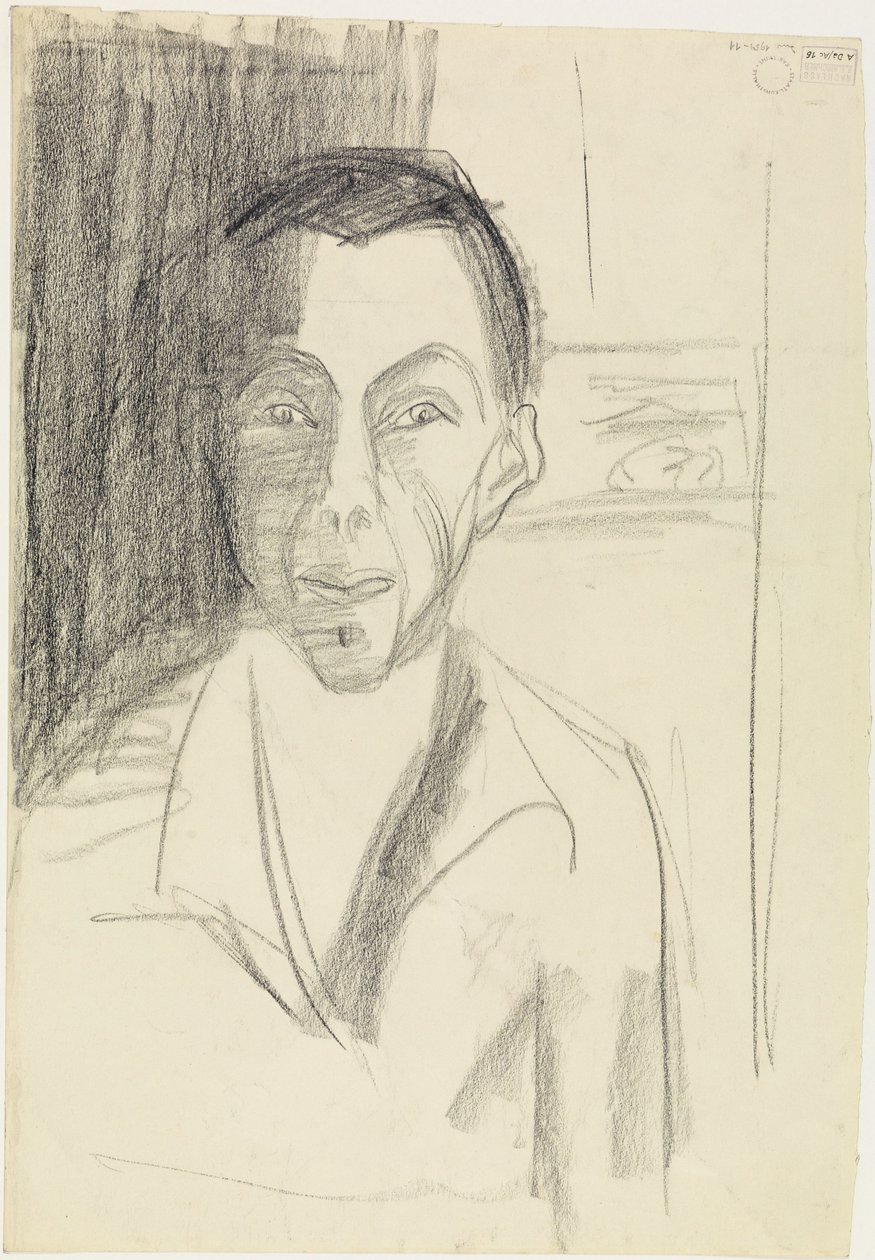 Selvportræt af Ernst Ludwig Kirchner