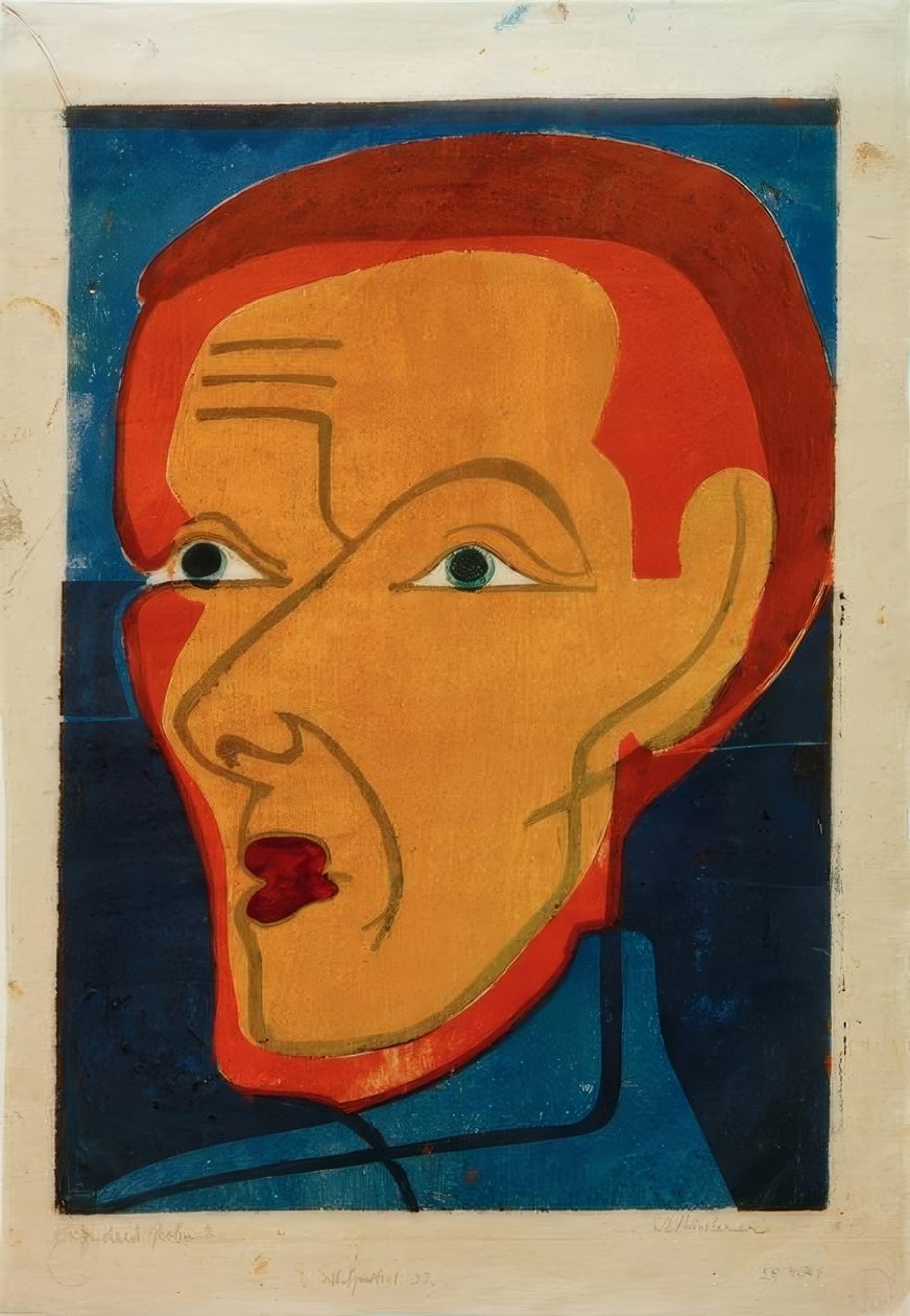 Selvportræt af Ernst Ludwig Kirchner