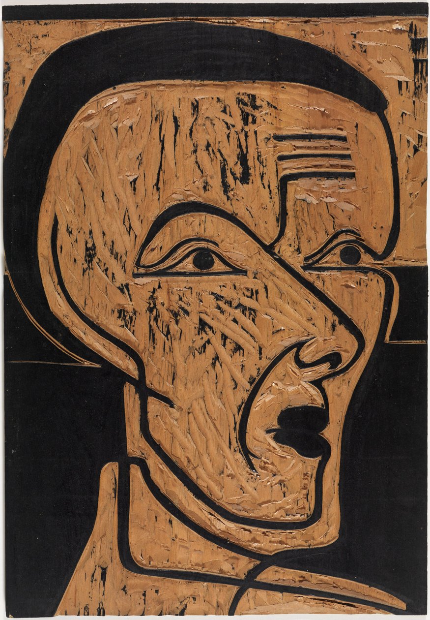 Selvportræt, tegnesamling af Ernst Ludwig Kirchner