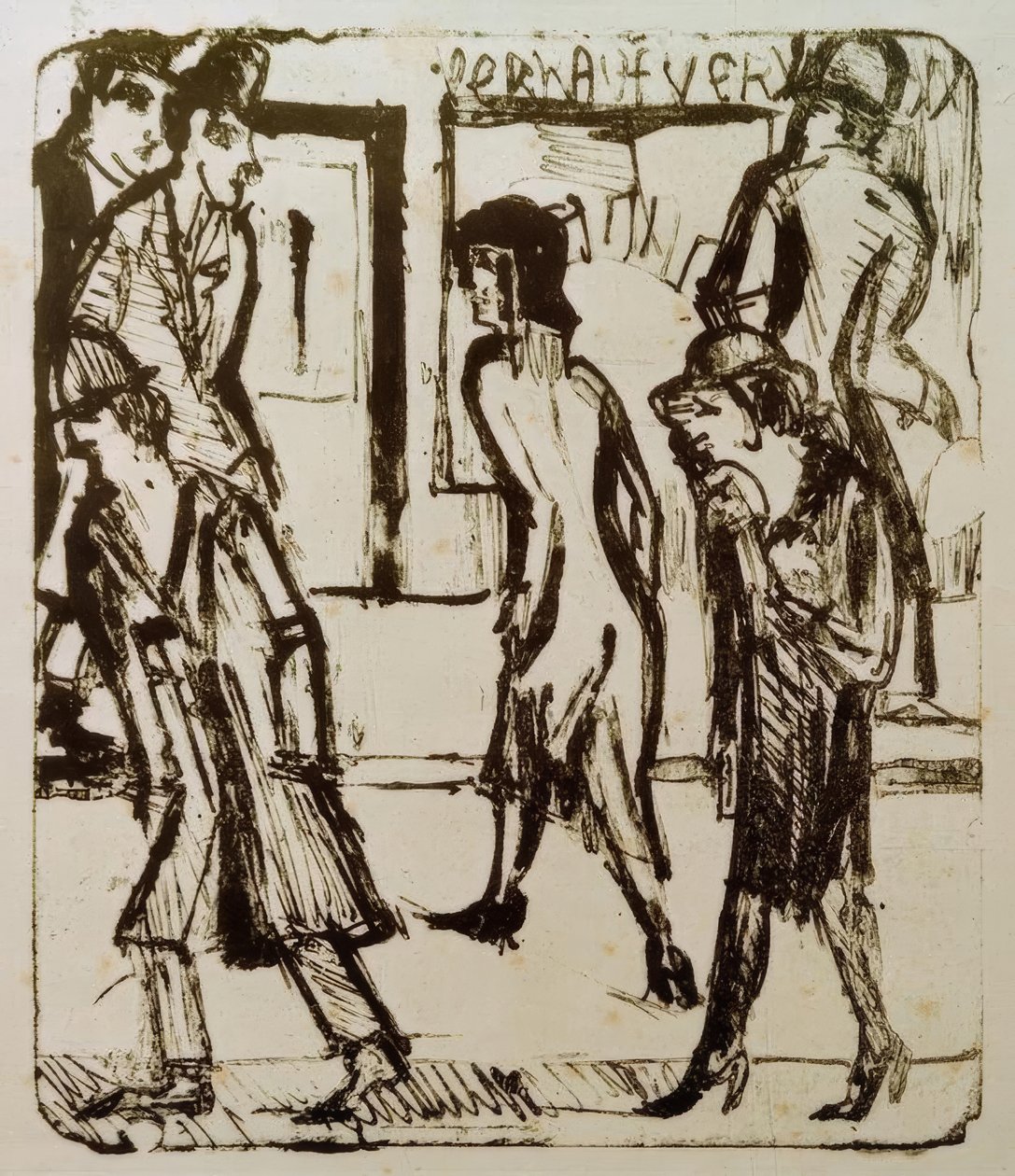Gade af Ernst Ludwig Kirchner