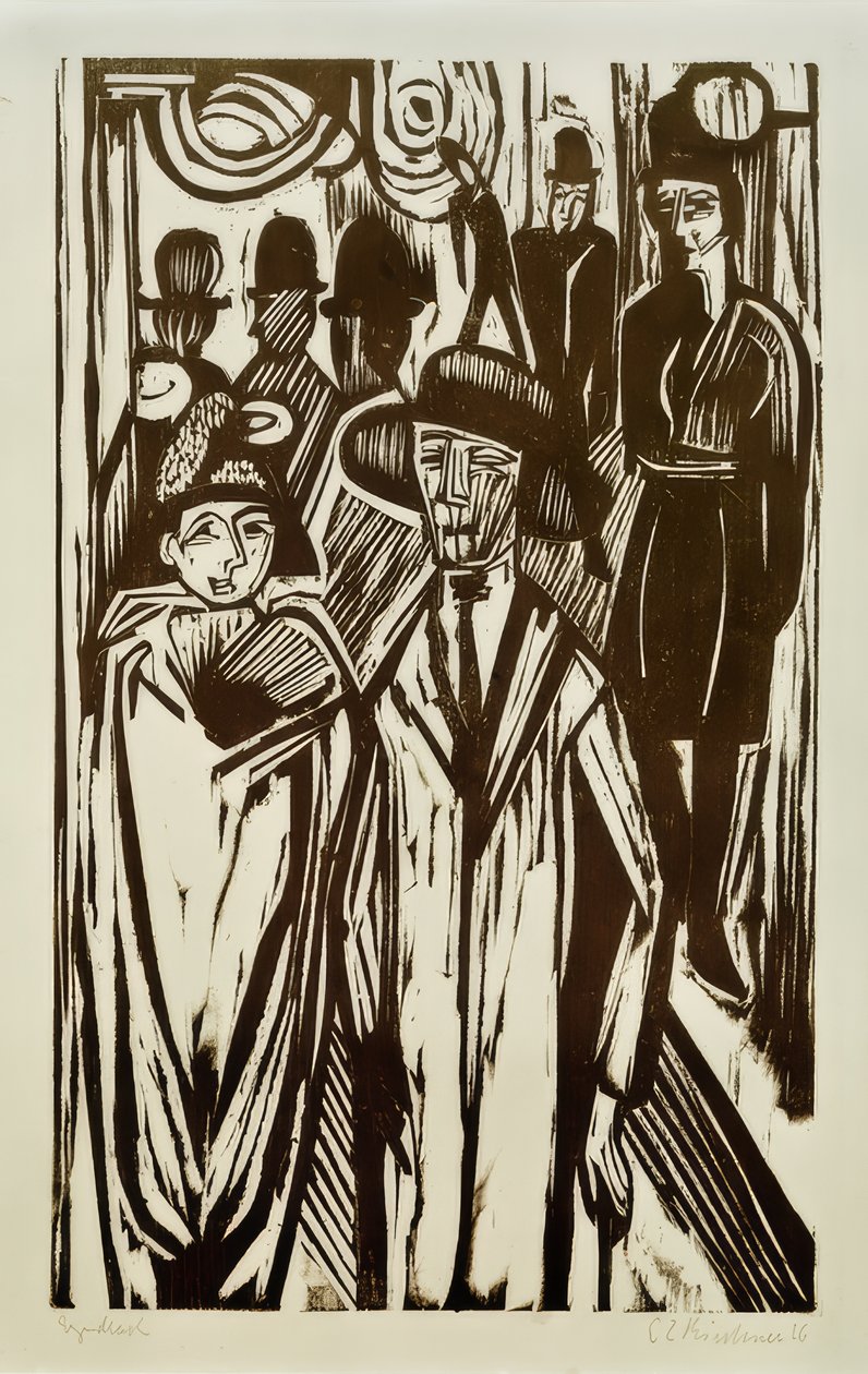 Gade af Ernst Ludwig Kirchner