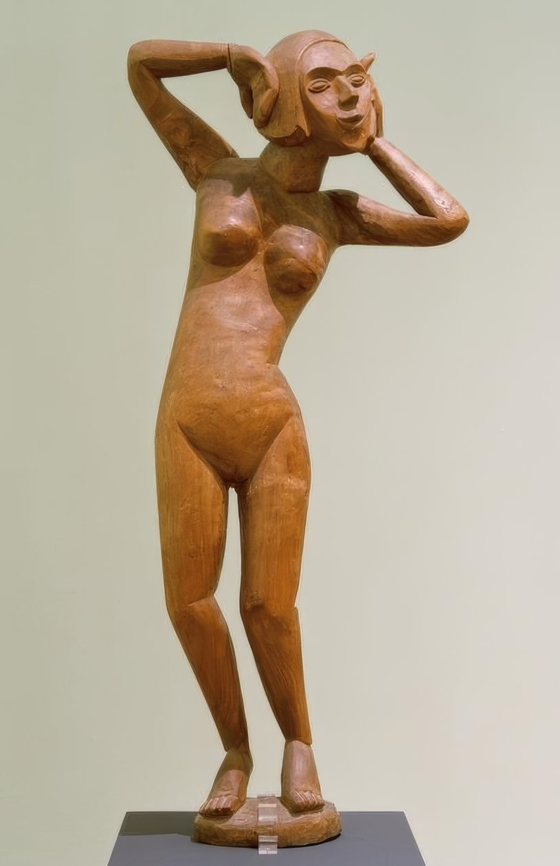 Danser (danser Gerda; danser) af Ernst Ludwig Kirchner