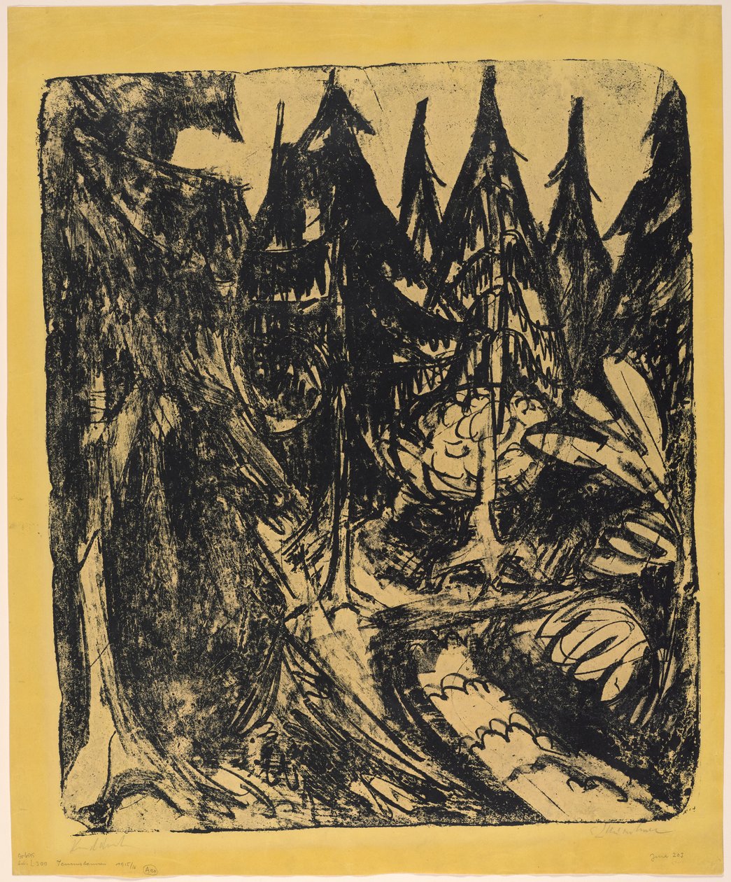 Taunustannen af Ernst Ludwig Kirchner