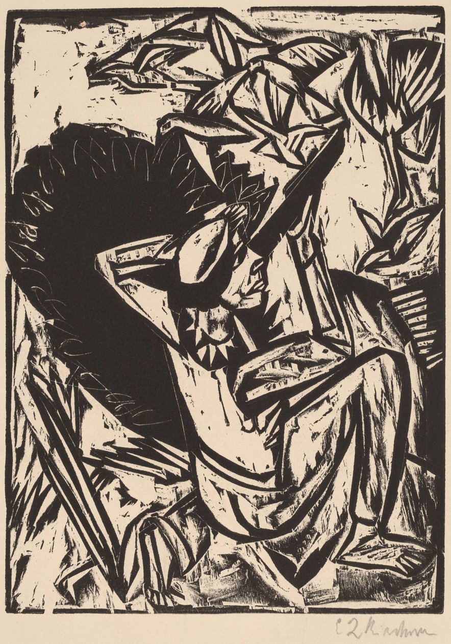 Mågejægeren af Ernst Ludwig Kirchner