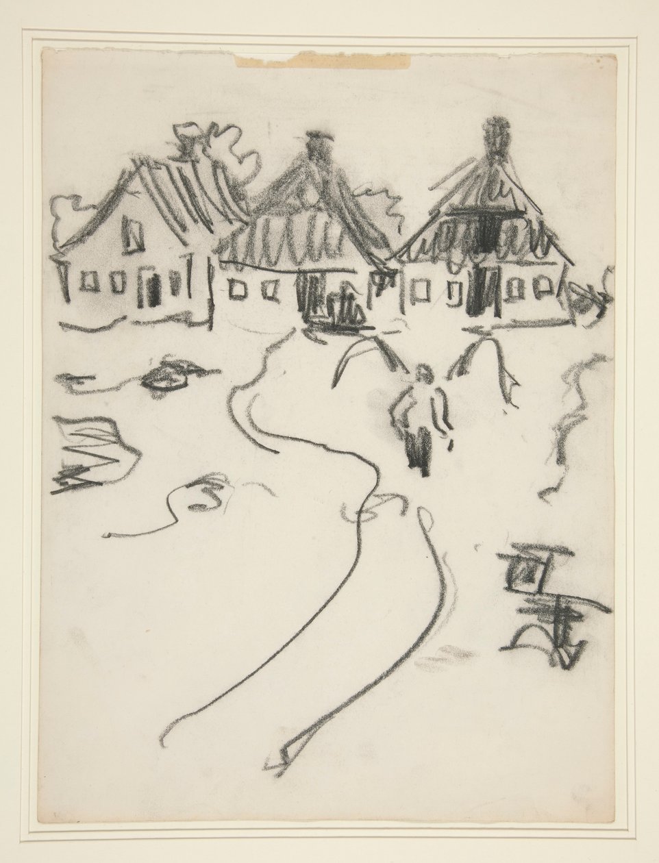 Tre Huse af Ernst Ludwig Kirchner