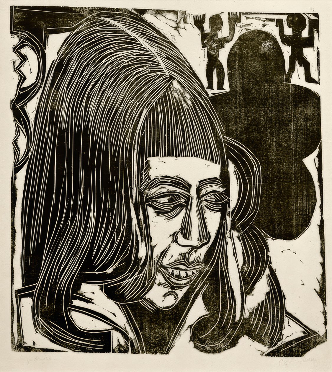 Datter af Sternheim af Ernst Ludwig Kirchner