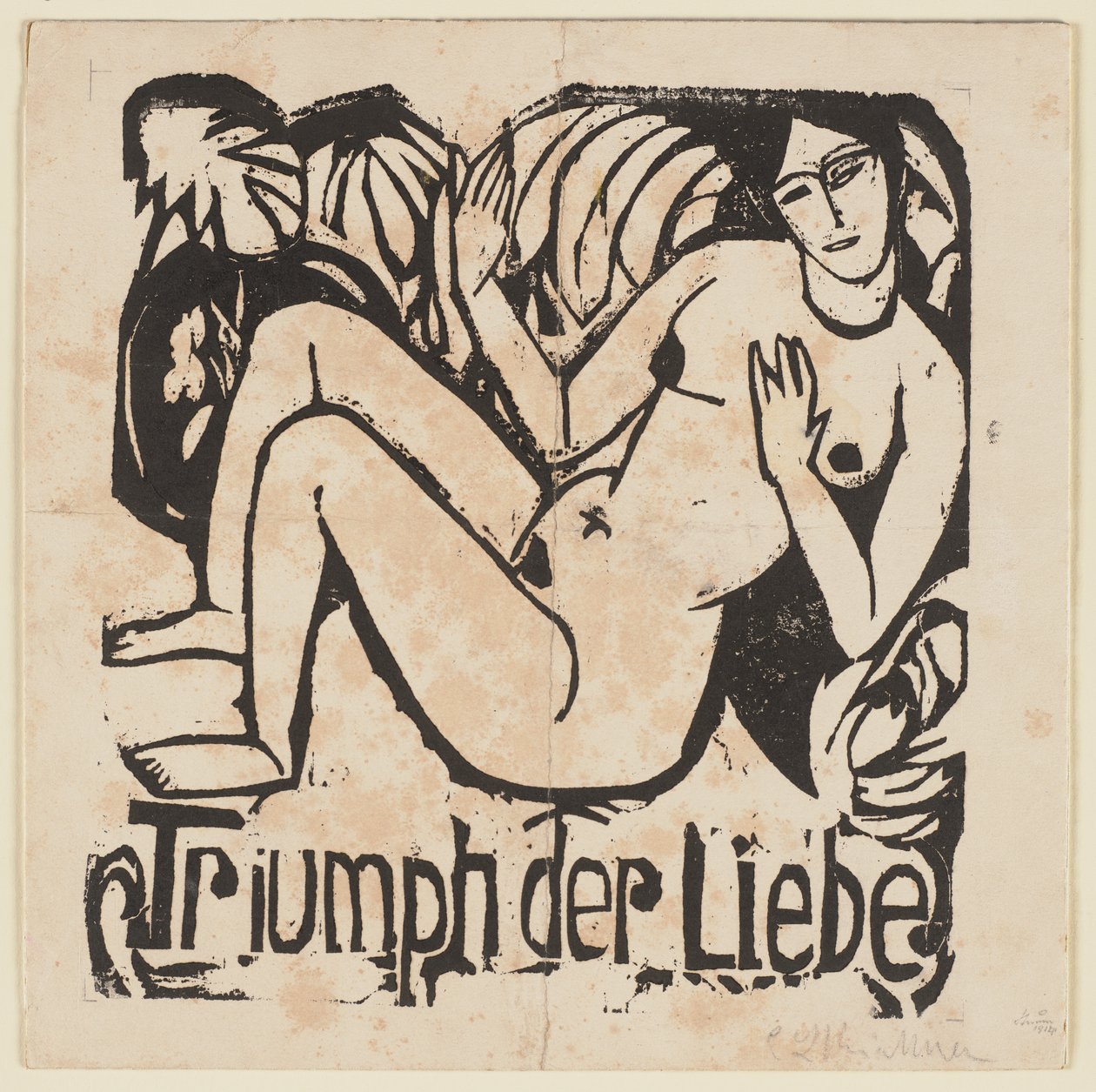 Kærlighedens triumf af Ernst Ludwig Kirchner