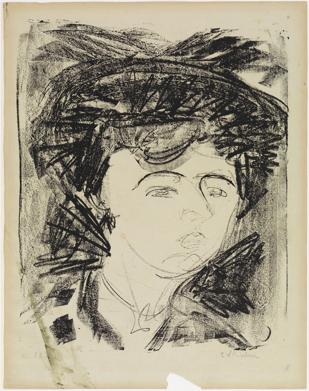 En visionær person af Ernst Ludwig Kirchner
