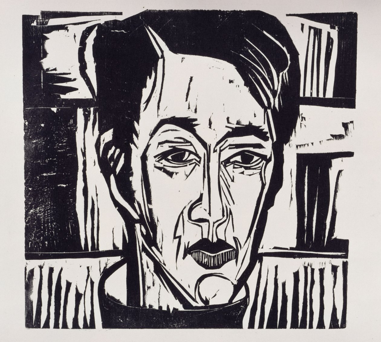 Wehrlin af Ernst Ludwig Kirchner