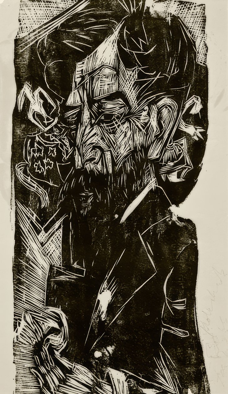Vilhelm af flåderne af Ernst Ludwig Kirchner