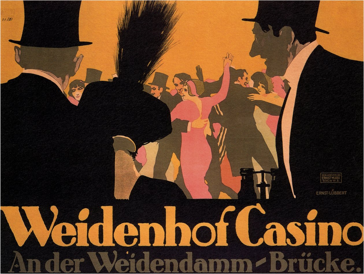 Weidenhof Casino, 1913 af Ernst Lübbert