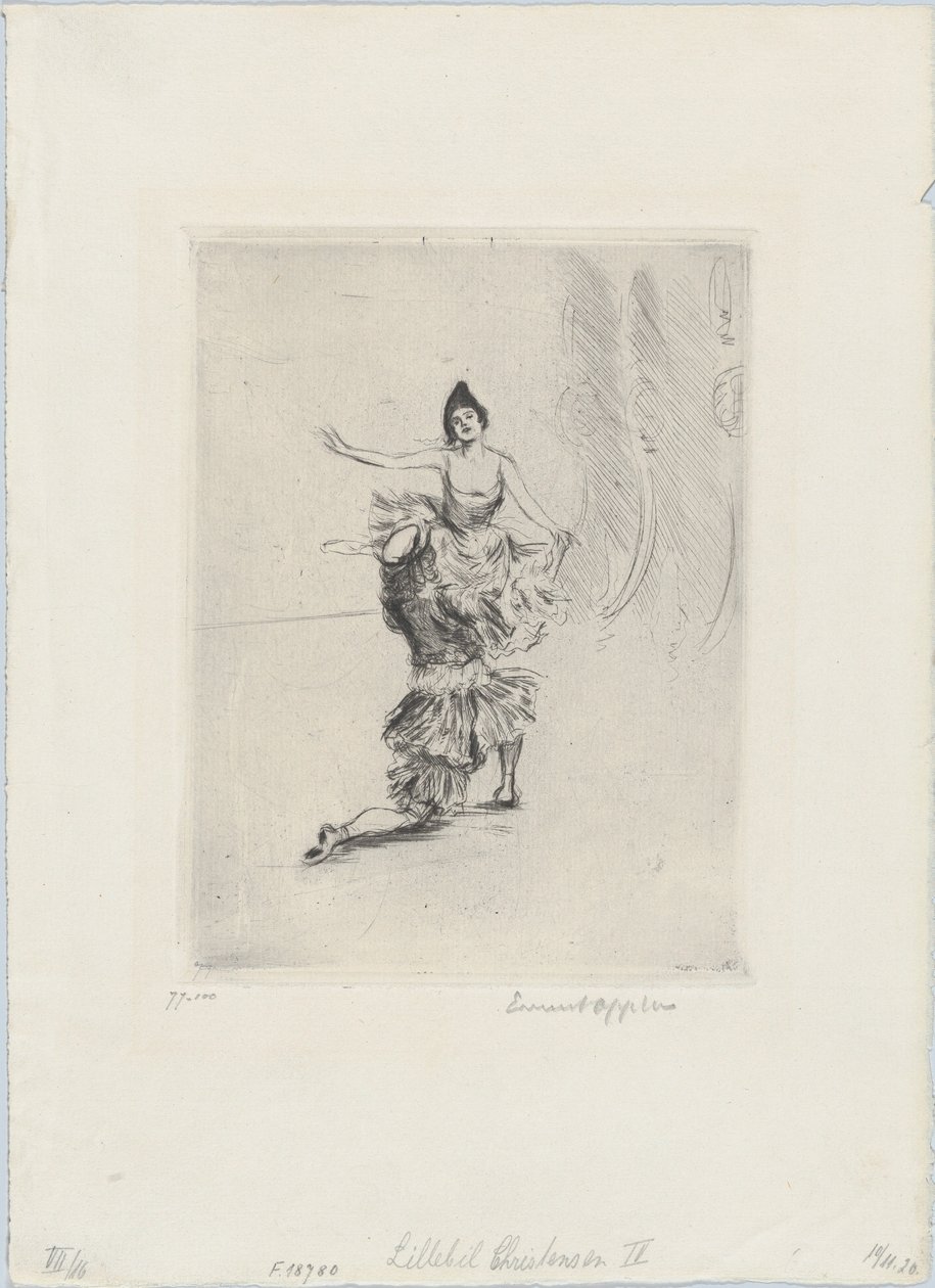 Lille bil Christensen IV, 1920. af Ernst Oppler