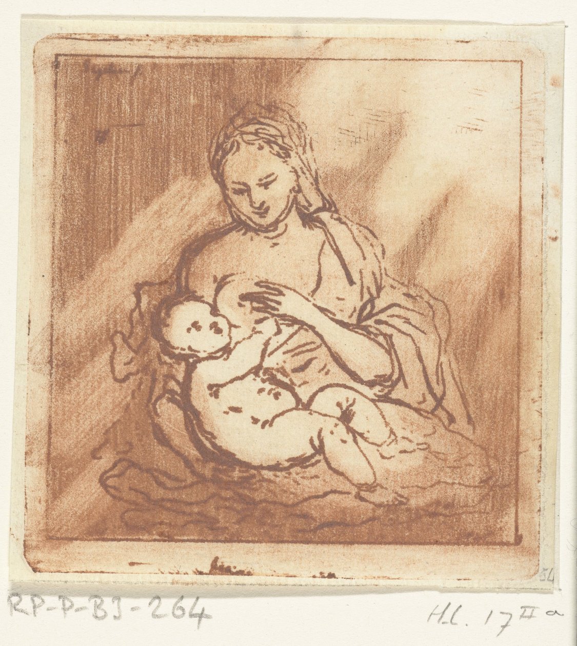 Maria ammer Kristus af Ernst Willem Jan Bagelaar