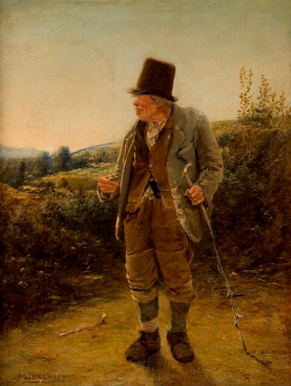 Gamle Mickie, 1859 af Erskine Nicol