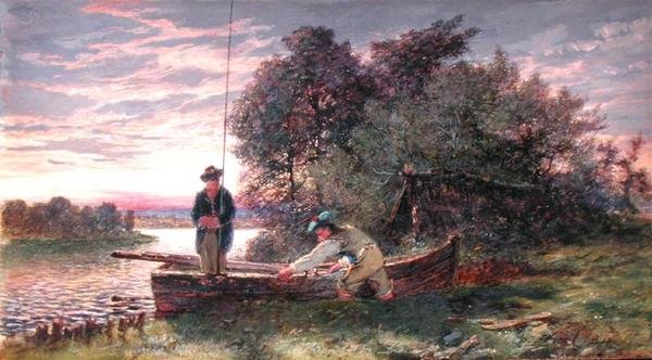 En brise rejser sig af Erskine Nicol