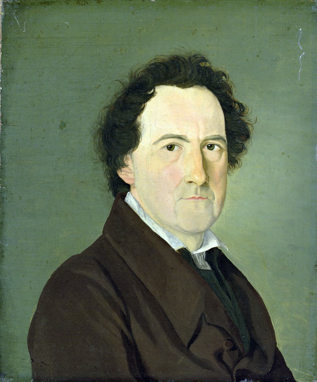 Maleren Heinrich Herterich (1772-1852), 1825 (olie på papir lagt på lærred) af Erwin Speckter