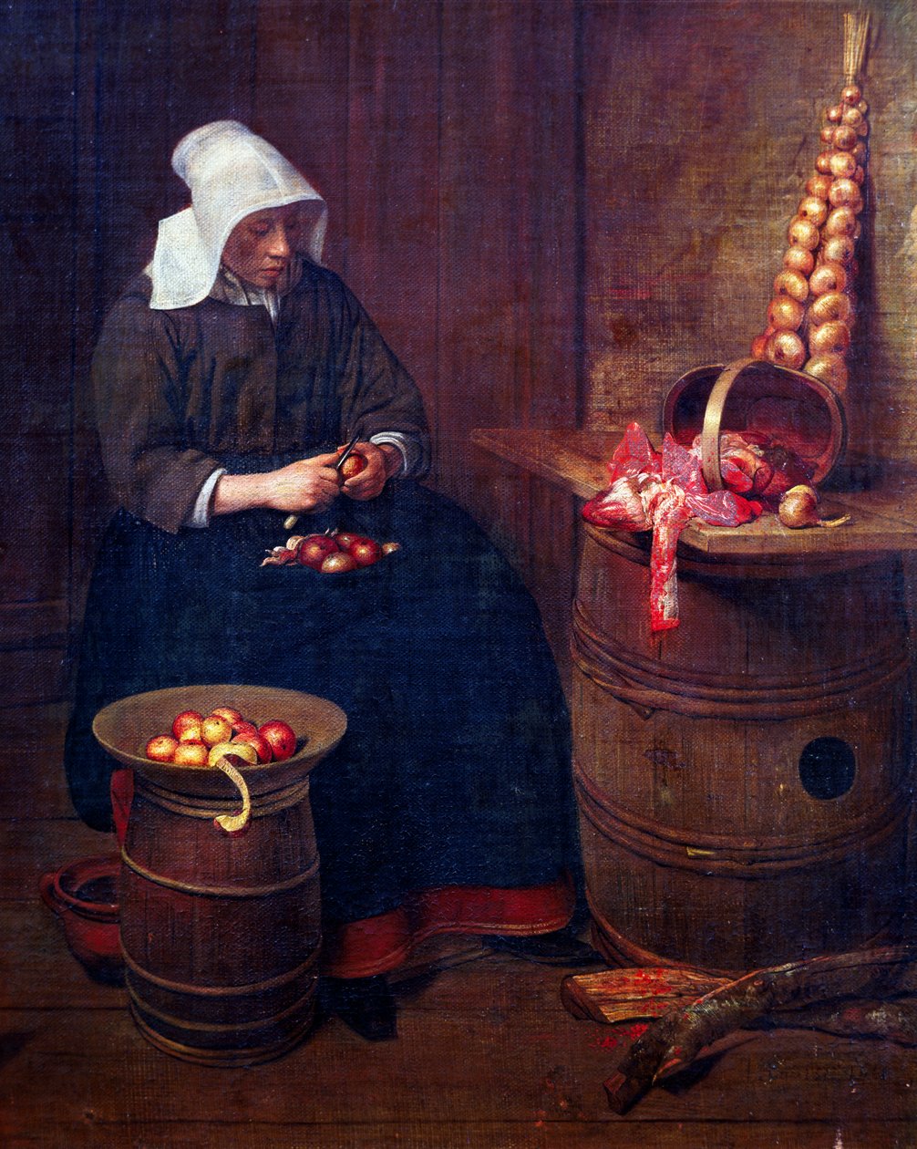 Æbleskræller af Esaias Boursse (1631-1672) af Esaias Boursse