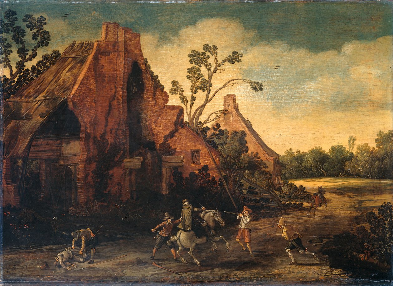 Røveriet af Esaias Velde van de