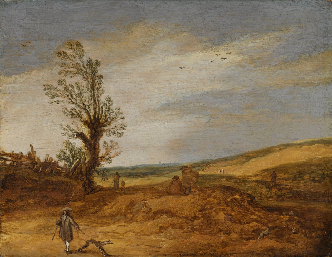 Udsigt i klitterne af Esaias van de Velde