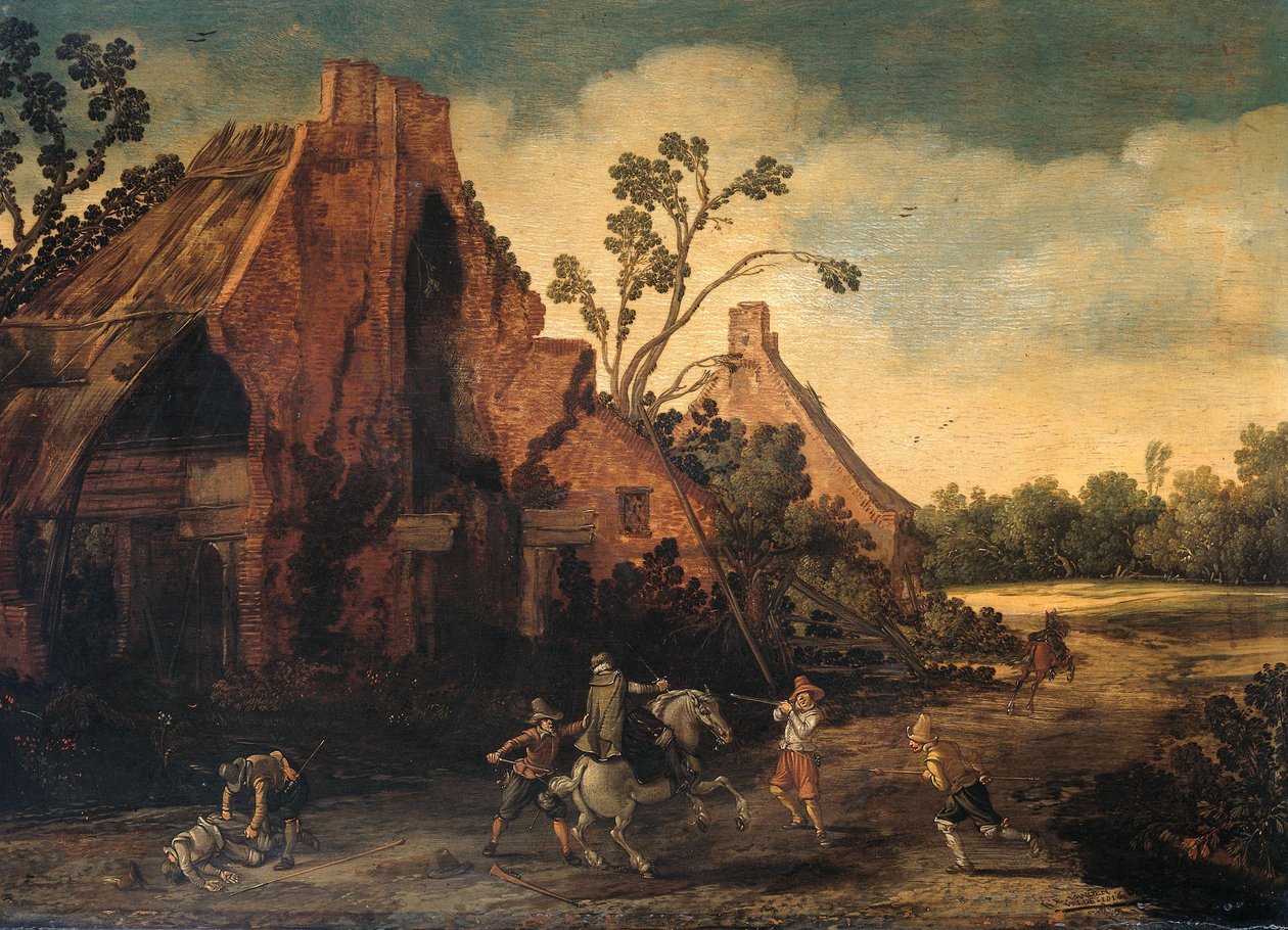 Røveriet af Esaias van de Velde