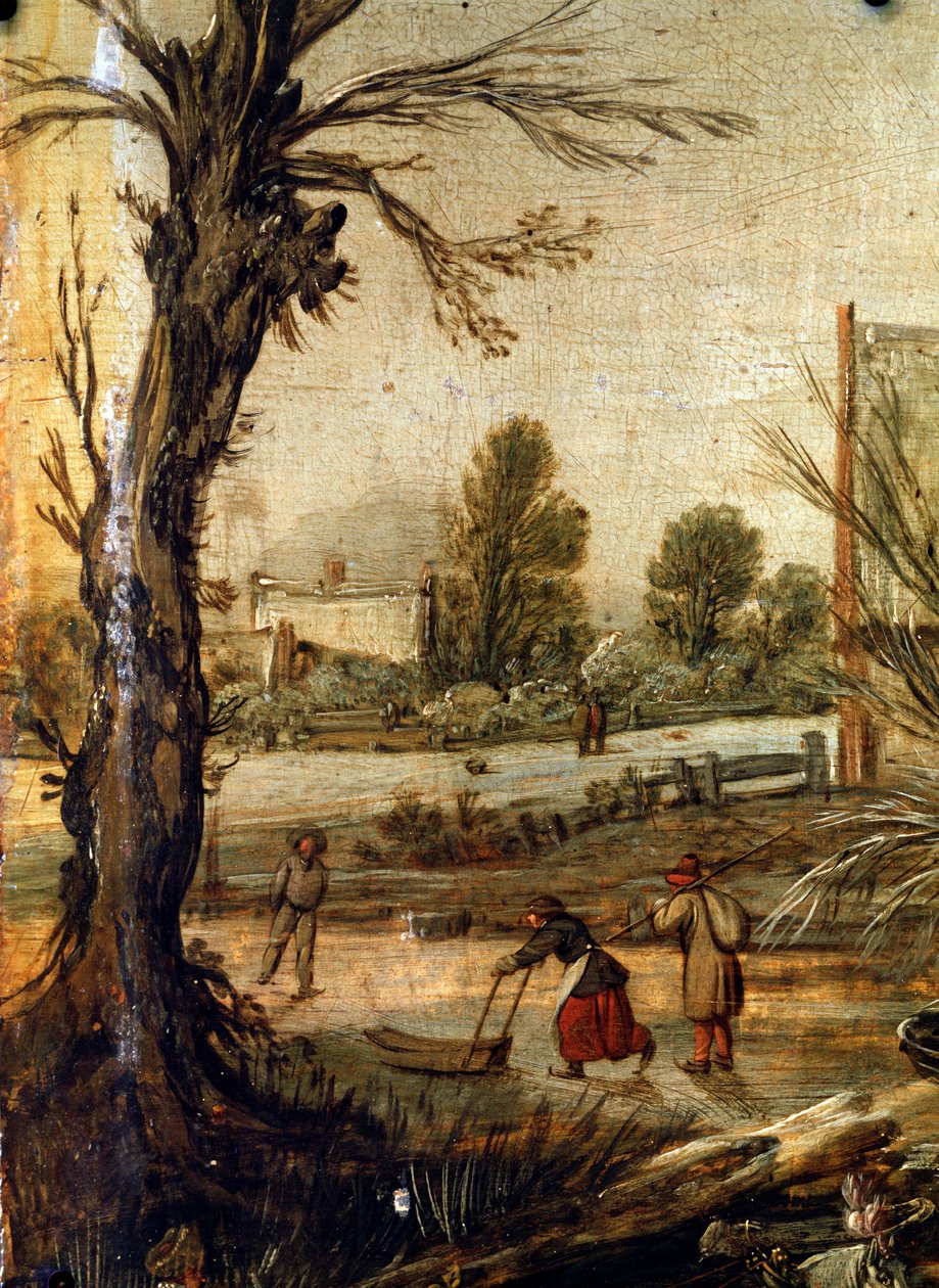 Vinter, 1600-tallet af Esaias van de Velde