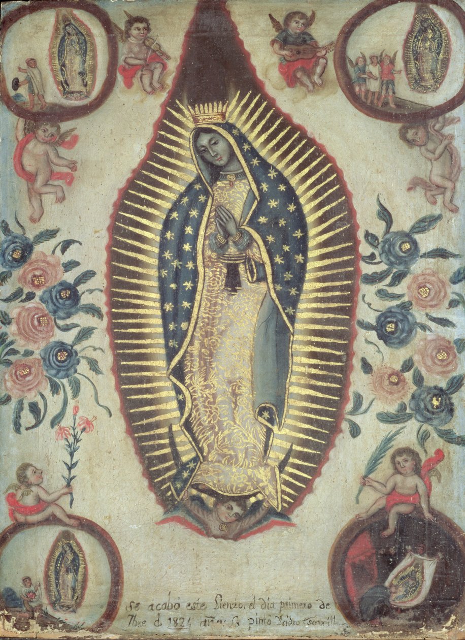 Jomfru af Guadalupe, 1824 af Escamilla Isidro