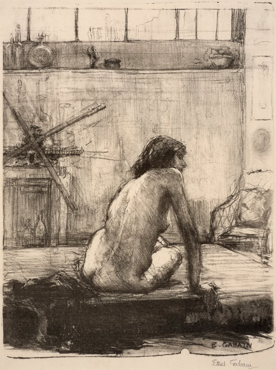 Trykkeriet af Ethel Gabain