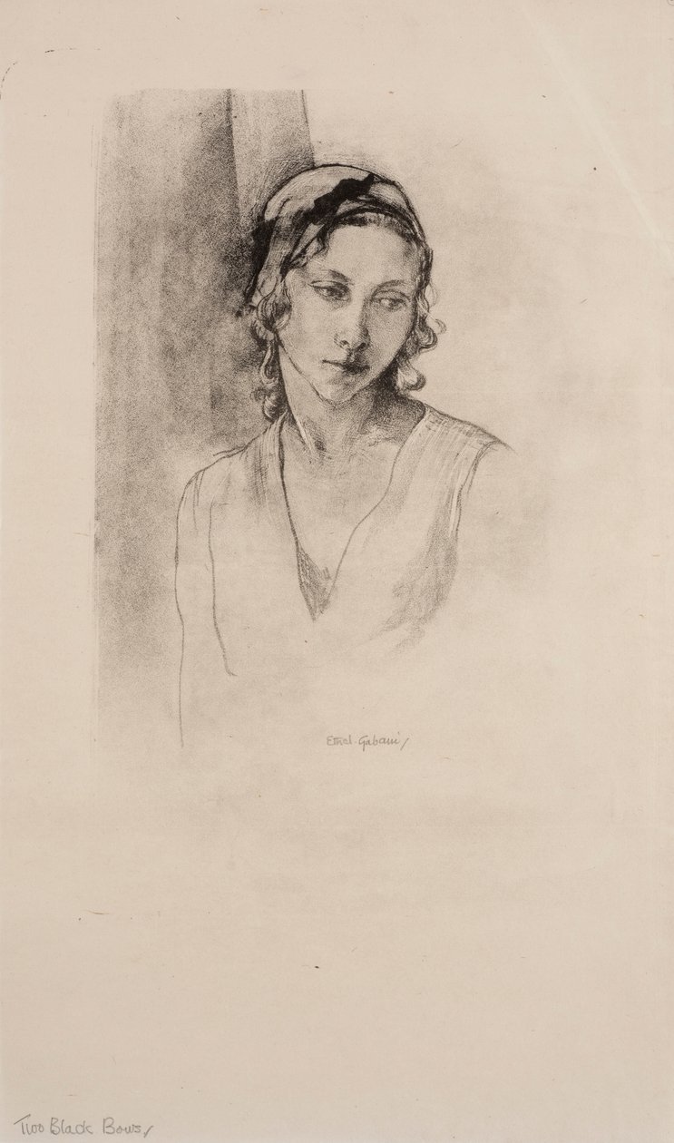 To sorte sløjfer af Ethel Gabain