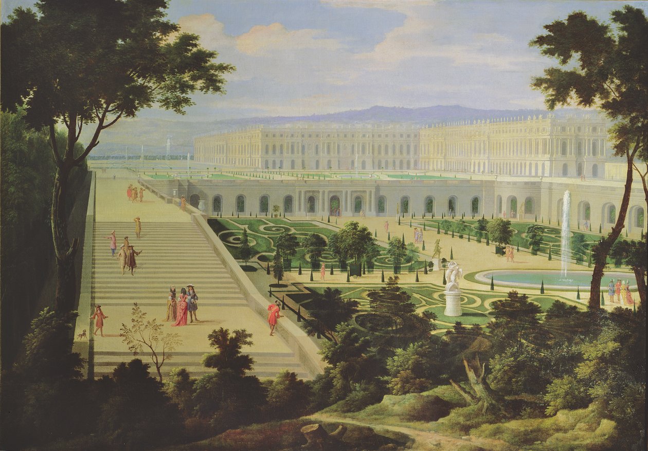 Orangeriet på Chateau de Versailles af Etienne Allegrain