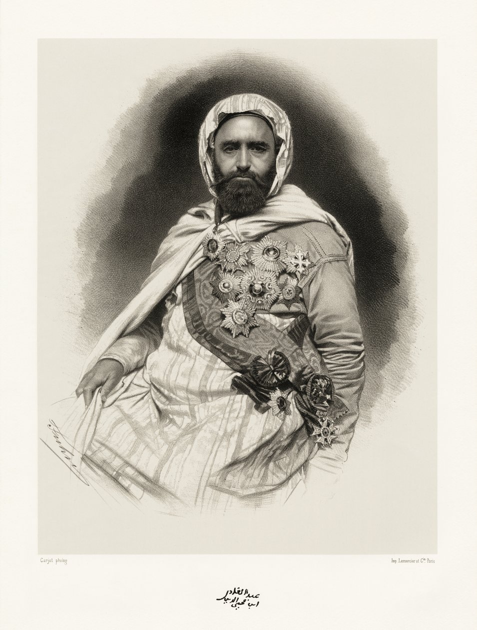 Abdelkader, 1865-66 af Etienne Carjat