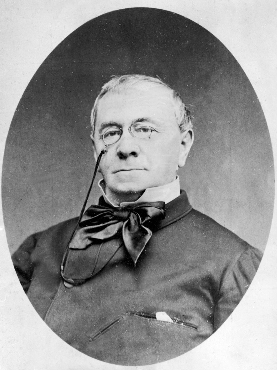 Etienne de Girardin (1806-81) c.1860 af Etienne Carjat