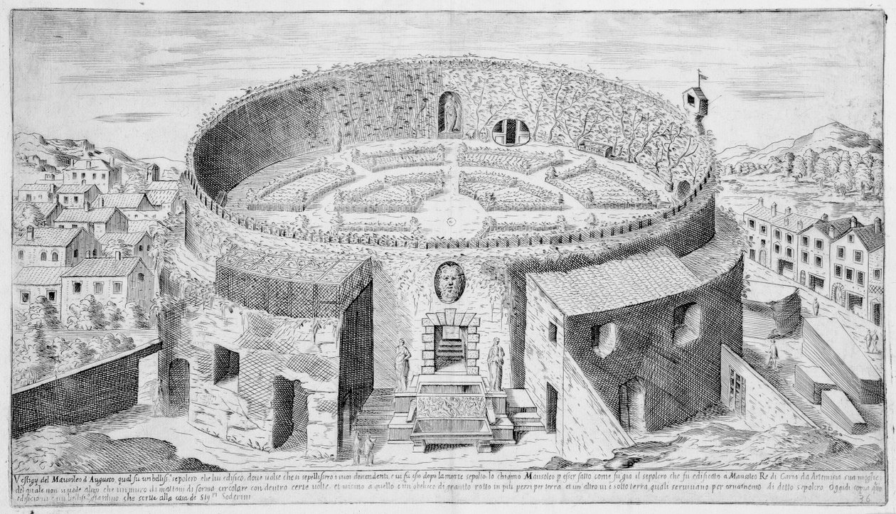 Augustus mausoleum, Rom, plade 36 fra 