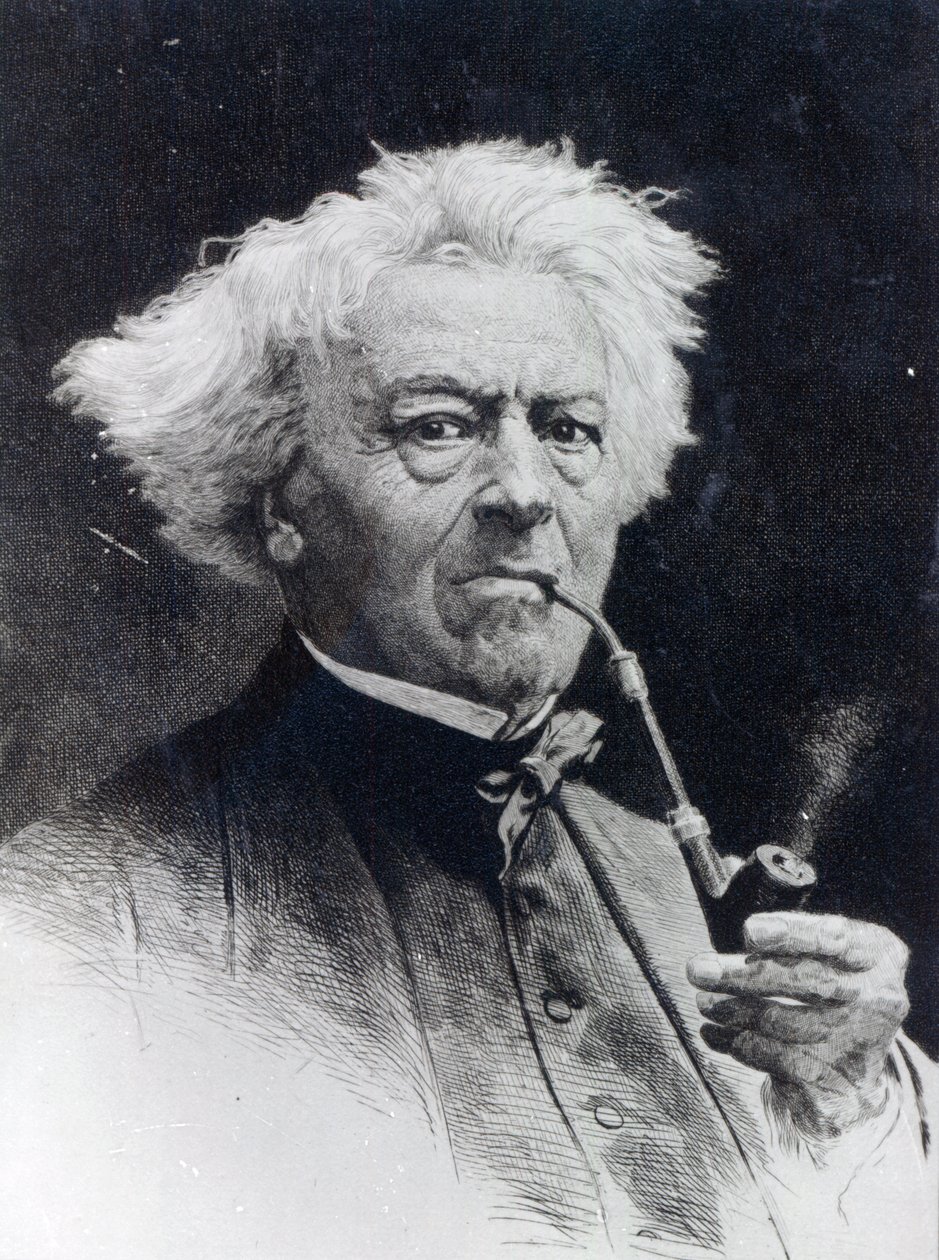 Jean-Baptiste Camille Corot af Etienne Gabriel Bocourt
