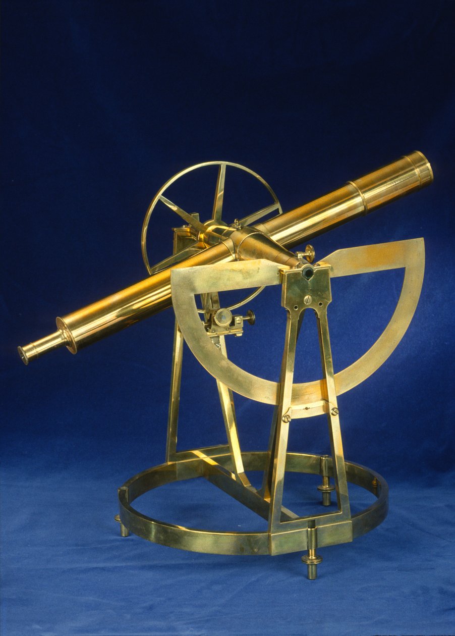 Bærbart transitinstrument, ca.1800 (messing) af Etienne Lenoir