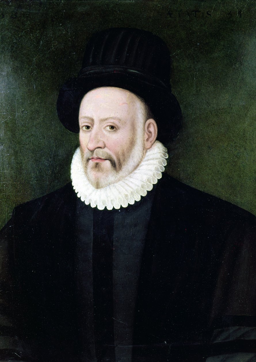 Michel Eyquem de Montaigne (1533-92) af Etienne Martellange
