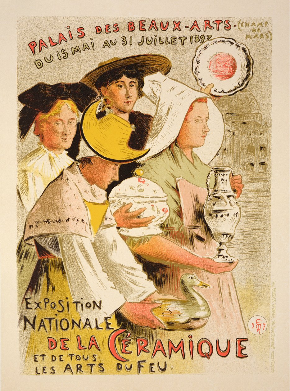 Gengivelse af en plakat, der reklamerer for 