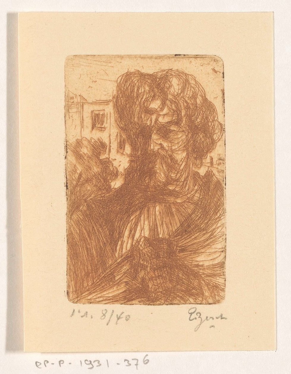 Judas (Oberammergau) af Etienne Bosch (signed by artist)