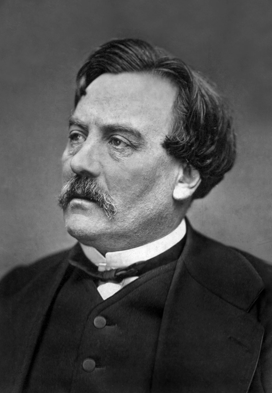 Charles-Adrien Lesot de La Penneterie eli Lacressonniere (1819-1893) ranskalainen näyttelijä ja näytelmäkirjailija, kuva Carjat af Etienne Carjat