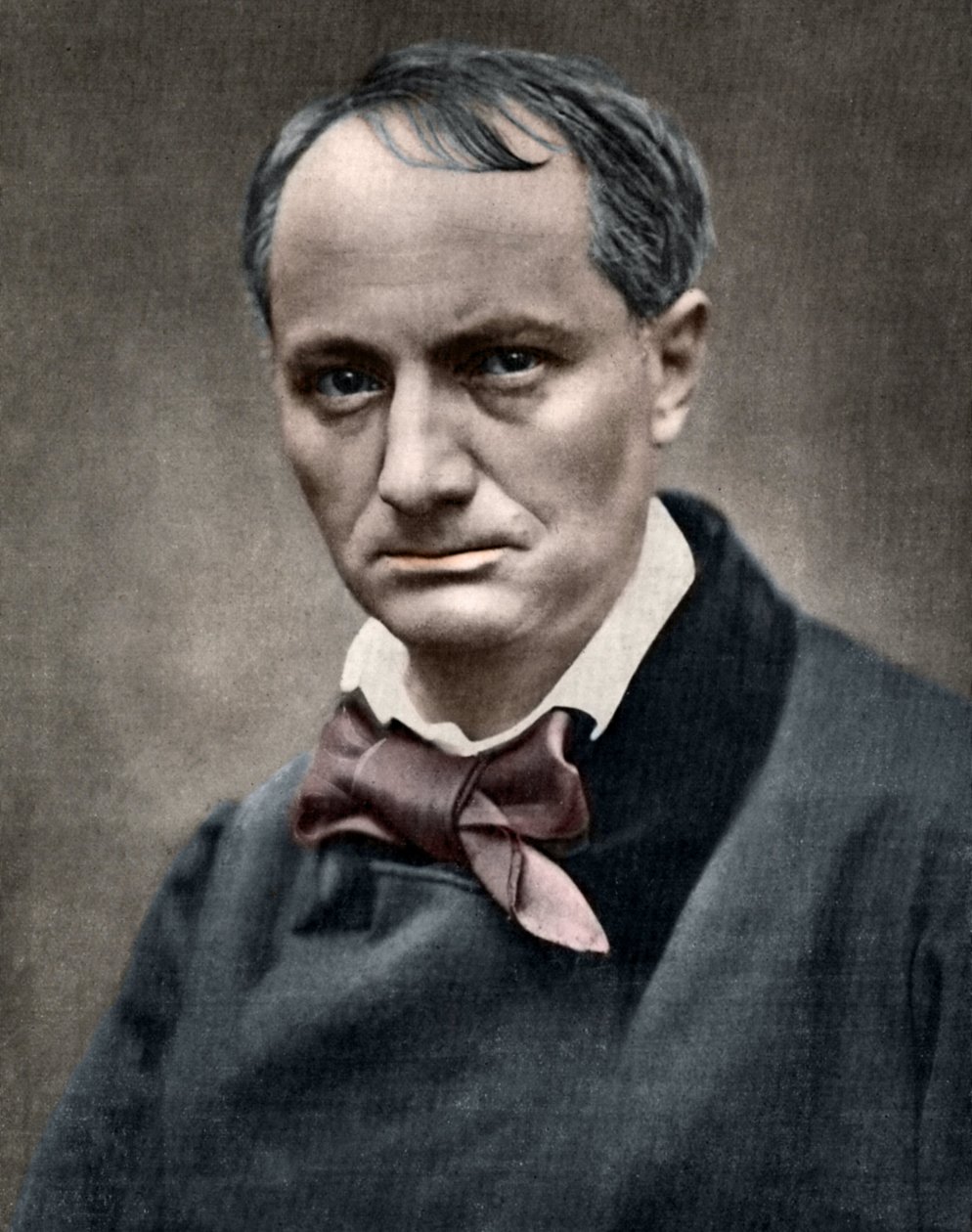 Charles Baudelaire (1821-1867), fransk forfatter (foto) af Etienne Carjat