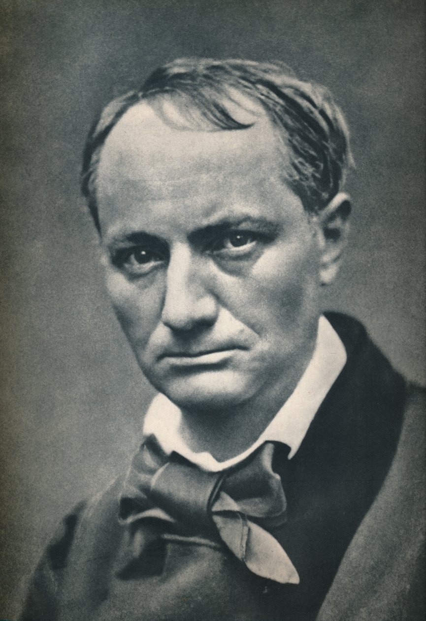 Charles Baudelaire, 1863, 1939 af Etienne Carjat