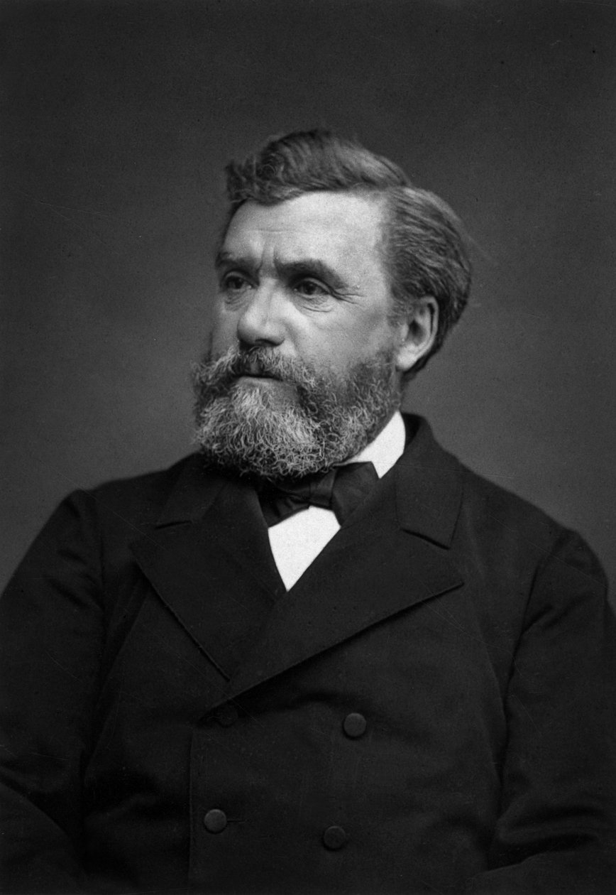 Eugene Lavieille (1820-1889) fransk maler, foto af Carjat af Etienne Carjat