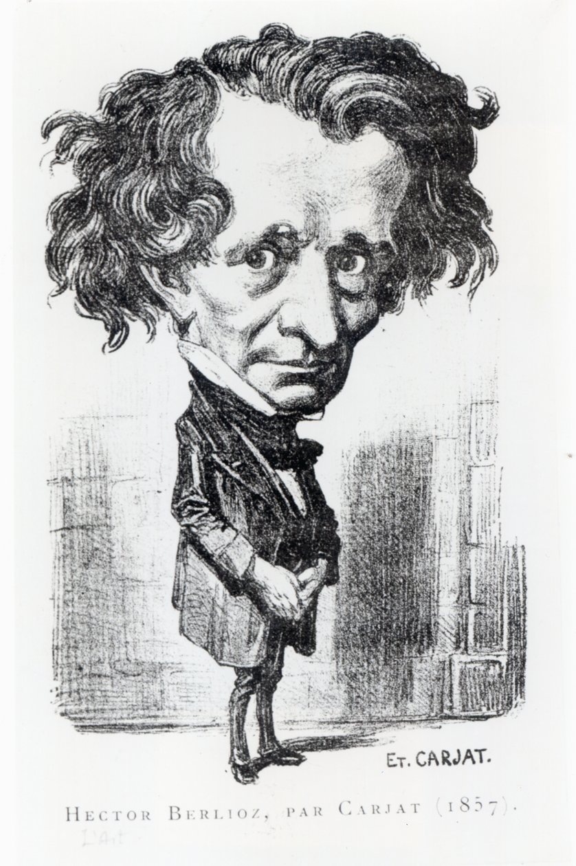 Hector Berlioz af Etienne Carjat