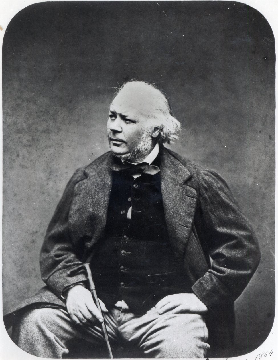 Honore Daumier (1808-79) c.1864 af Etienne Carjat