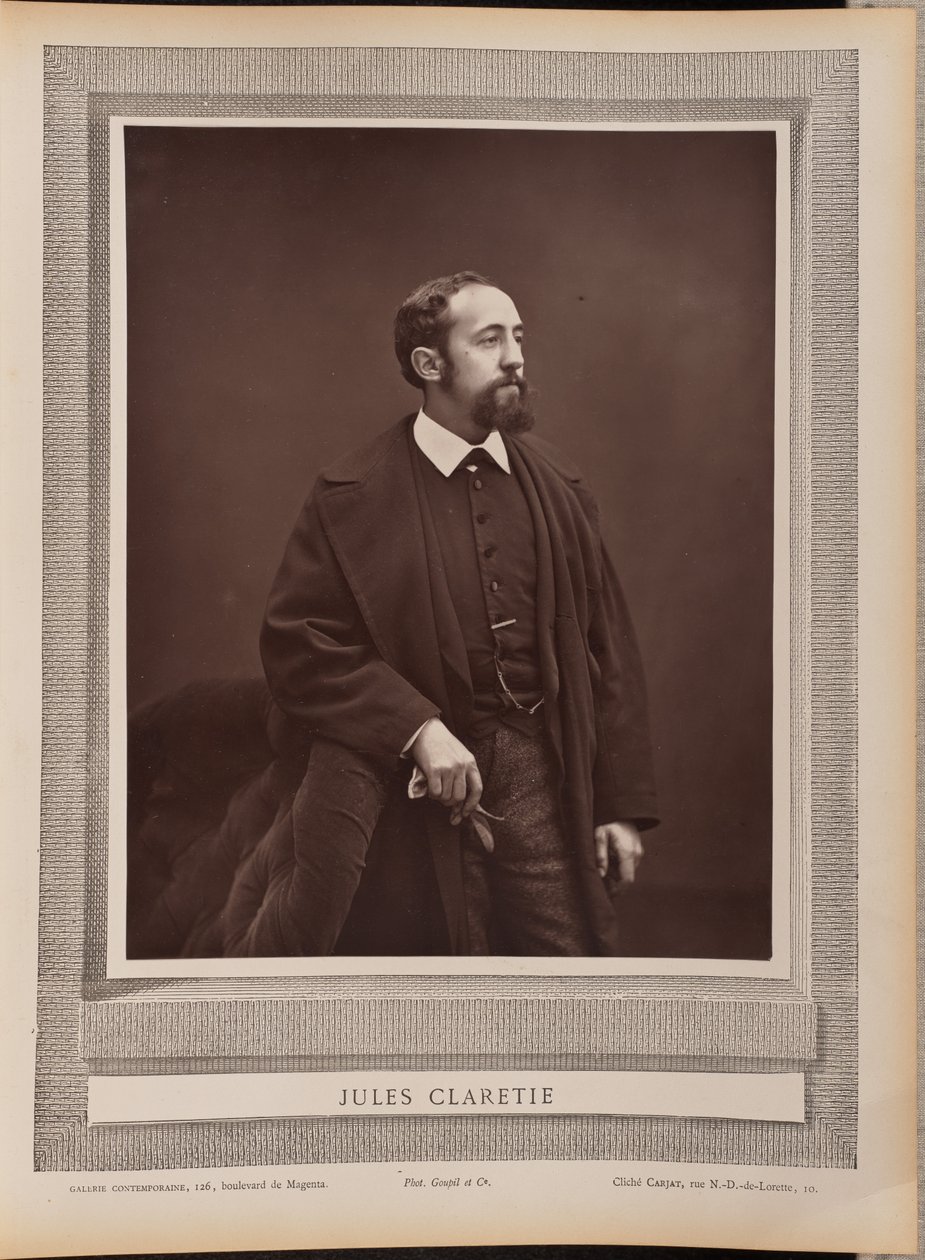 Jules Claretie af Etienne Carjat