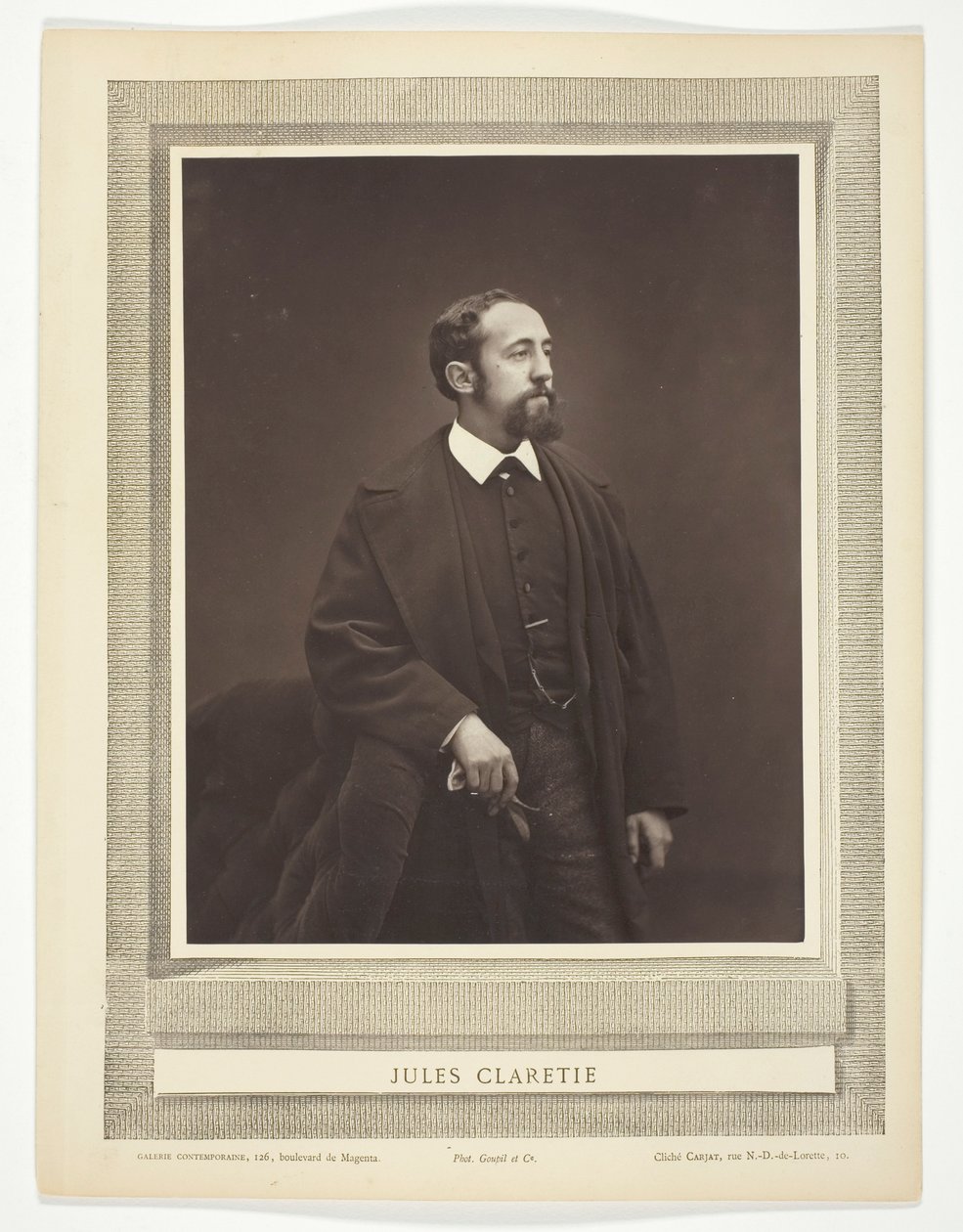 Jules Claretie af Etienne Carjat