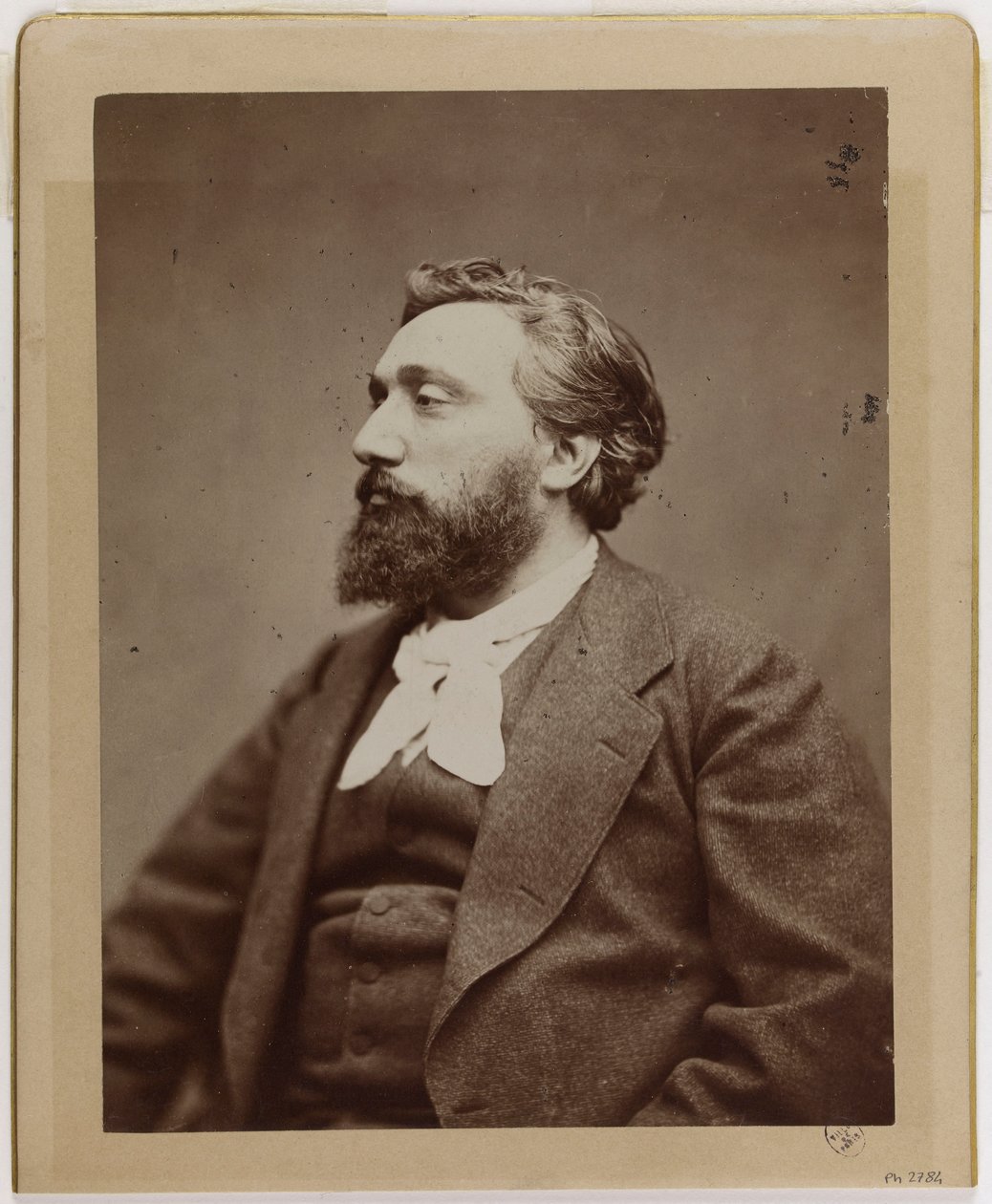 Léon Gambetta (1838-1882), advokat og politiker. af Etienne Carjat