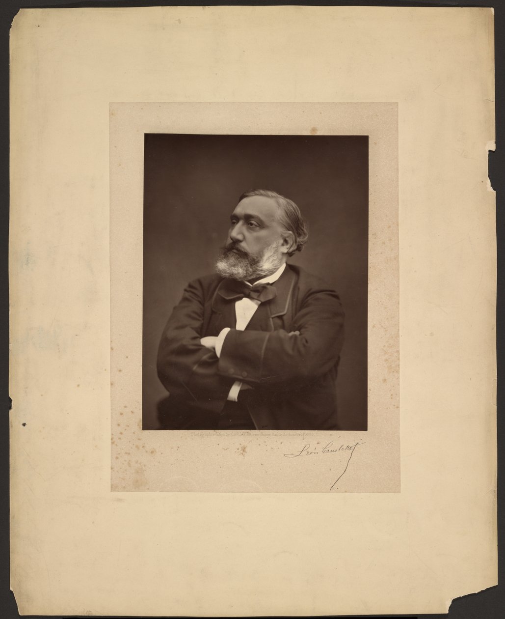 Léon Gambetta af Etienne Carjat