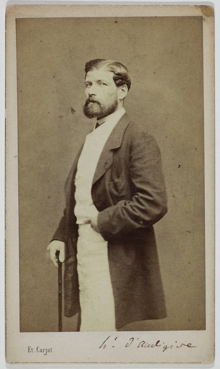 Portræt af Andigné, Henri-Marie-Léon, markis d