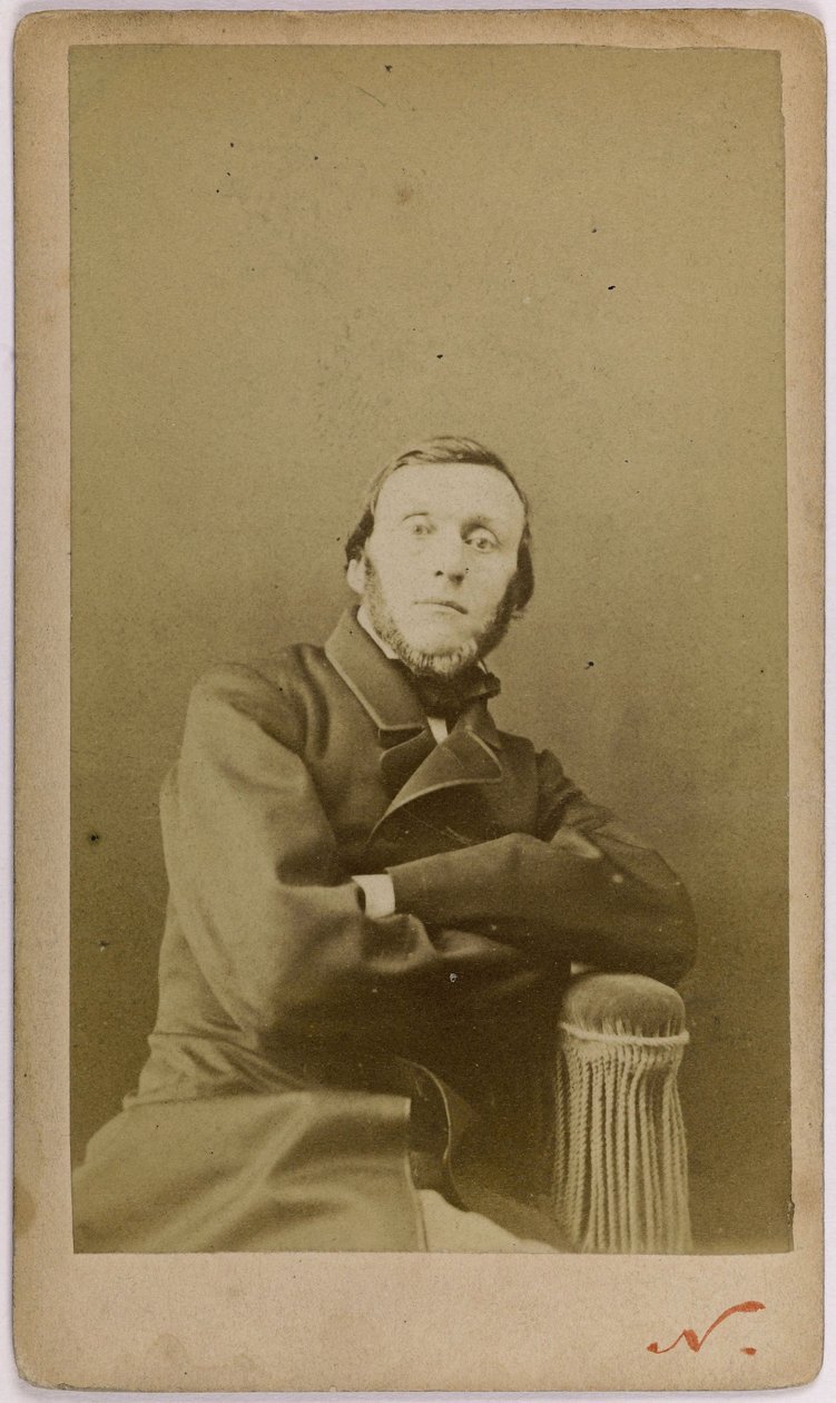 Portræt af Peyrat Alphonse, (1812 - 1890), (publicist, politiker) af Etienne Carjat