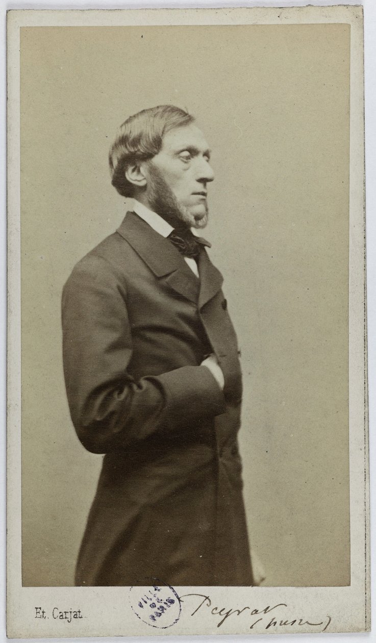 Portræt af Peyrat Alphonse, (1812 - 1890), (publicist, politiker) af Etienne Carjat